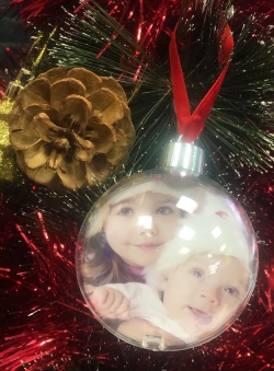 Новогодний шар с фото 2