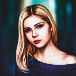 портрет в стиле арт